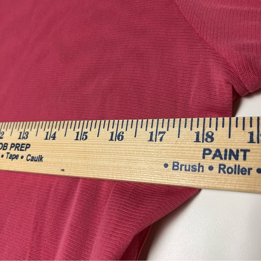 5/$25 Woman‎ 3/4 sleeve pink blouse size small - Picture 13 of 14